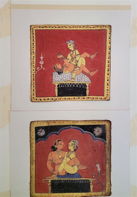 nude indian painting|The Kama Sutra Erotic Figures In Indian Art Marc De Smedt